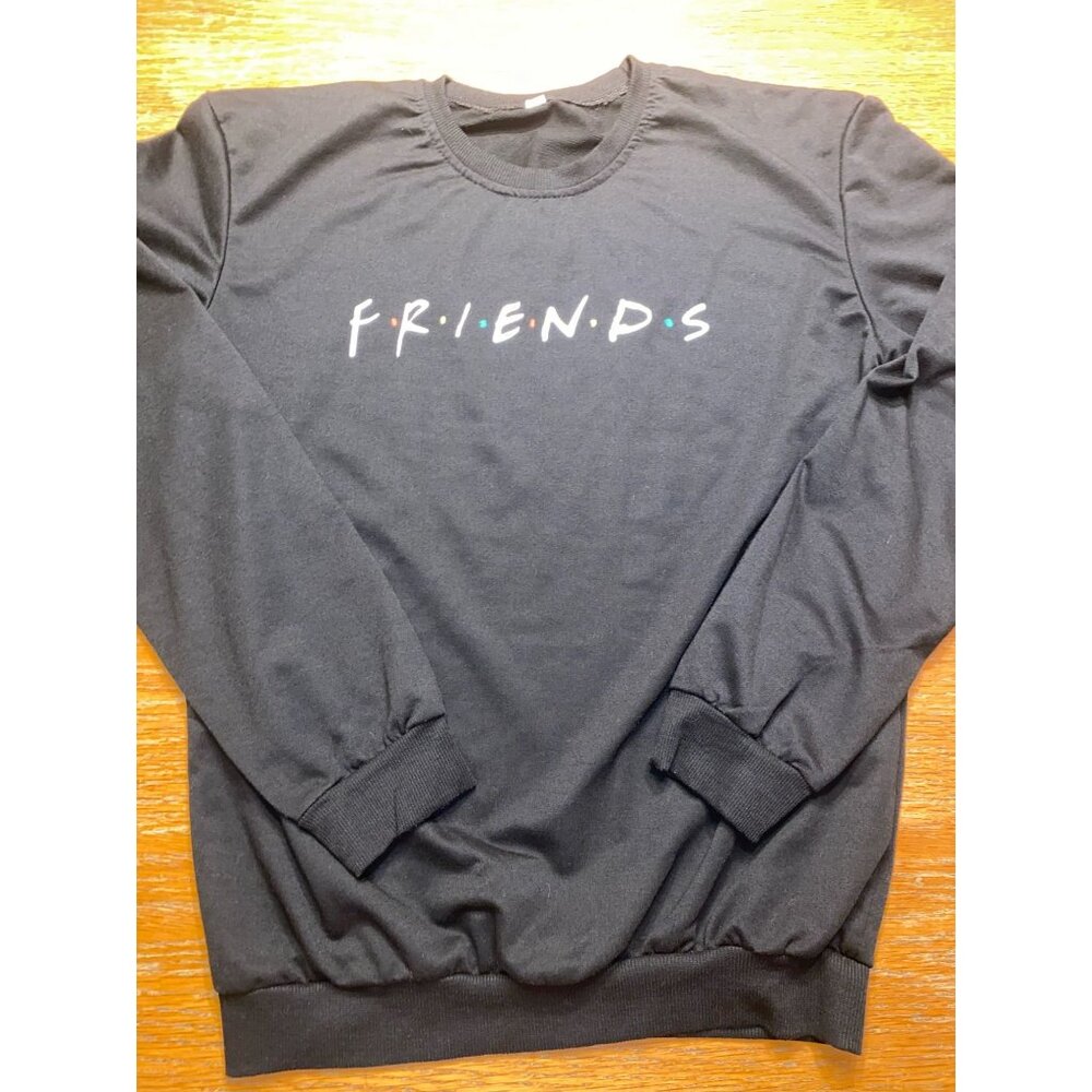 Friends TV Show Black Sweatshirt Pullover Unisex